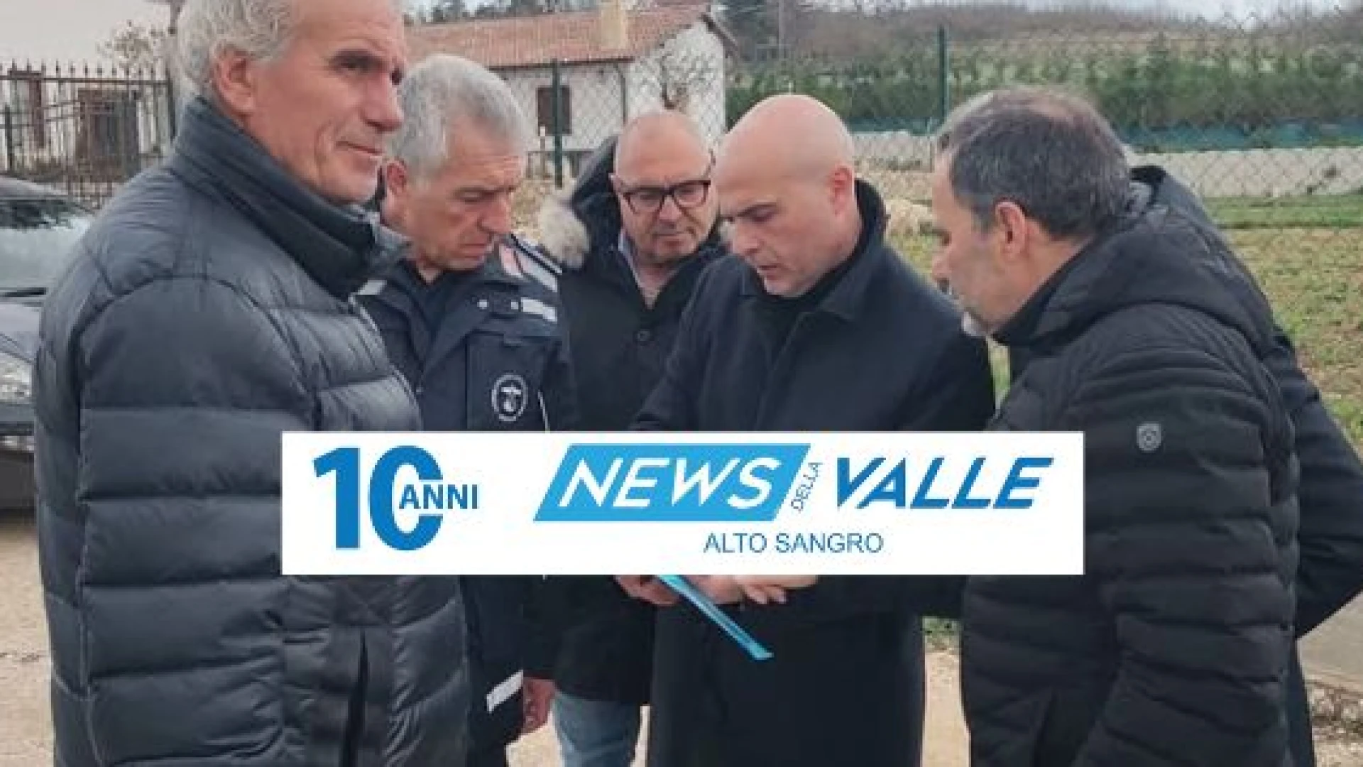Provincia dell’Aquila, sopralluogo sulla “Varanese”, Alfonsi: “Procedure condivise”.
